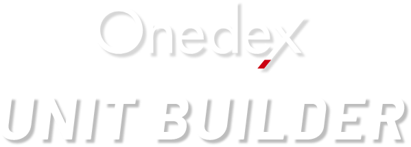 Onedex + UNIT BUILDER